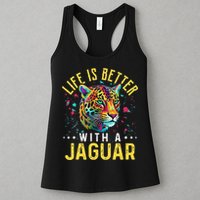 Life Is Better With A JAGUAR Funny JAGUARS Womens Tank Top