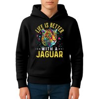 Life Is Better With A JAGUAR Funny JAGUARS Kids Hoodie
