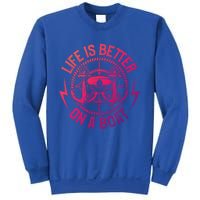 Life Is Better On A Boat Captain Boater Boating Anchor Gift Sweatshirt