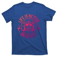 Life Is Better On A Boat Captain Boater Boating Anchor Gift T-Shirt