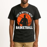 Life Is Better With Basketball For Player Bball Tall T-Shirt
