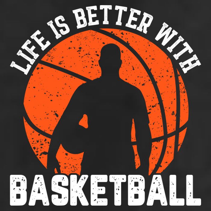 Life Is Better With Basketball For Player Bball Trucker Hat