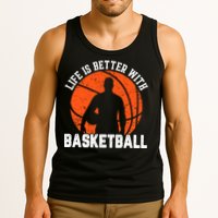 Life Is Better With Basketball For Player Bball Tank Top