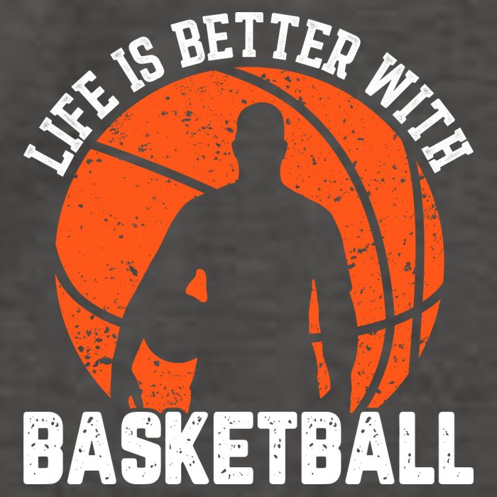 Life Is Better With Basketball For Player Bball Vector Backpack