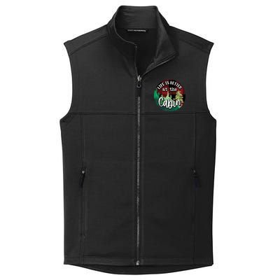 Life Is Better At The Cabin Collective Smooth Fleece Vest