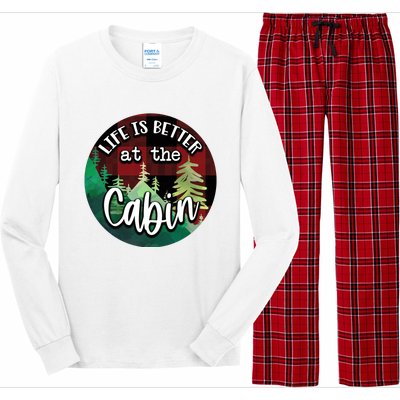 Life Is Better At The Cabin Long Sleeve Pajama Set