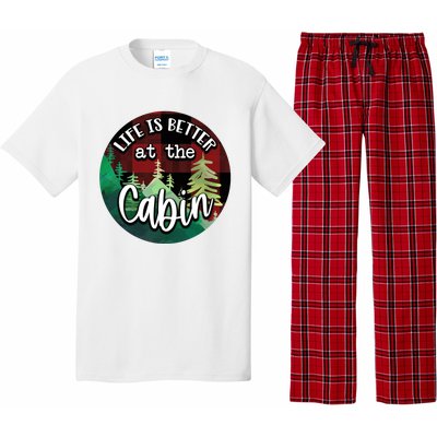 Life Is Better At The Cabin Pajama Set