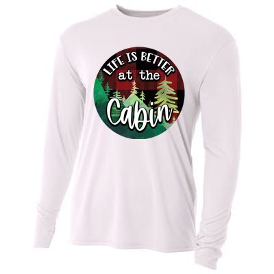 Life Is Better At The Cabin Cooling Performance Long Sleeve Crew