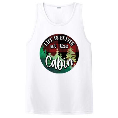 Life Is Better At The Cabin PosiCharge Competitor Tank