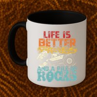 Life Is Better With A Remote Control And A Pile Of Rocks Mug