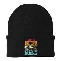 Life Is Better With A Remote Control And A Pile Of Rocks Beanie