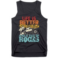Life Is Better With A Remote Control And A Pile Of Rocks Tank Top