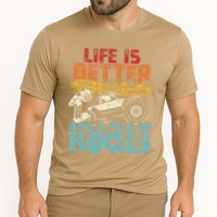 Life Is Better With A Remote Control And A Pile Of Rocks Performance Shirt