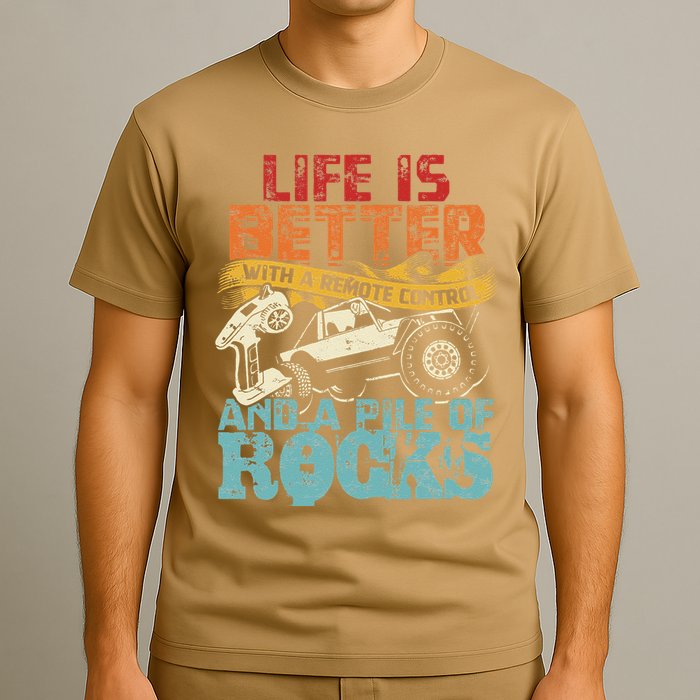 Life Is Better With A Remote Control And A Pile Of Rocks T-Shirt
