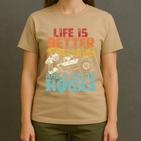 Life Is Better With A Remote Control And A Pile Of Rocks T-Shirt