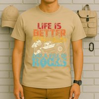Life Is Better With A Remote Control And A Pile Of Rocks T-Shirt