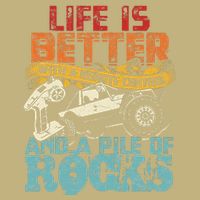 Life Is Better With A Remote Control And A Pile Of Rocks T-Shirt