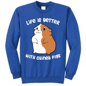 Life Is Better With A Guinea Pig Love Guinea Pigs Hoodie Tall Sweatshirt