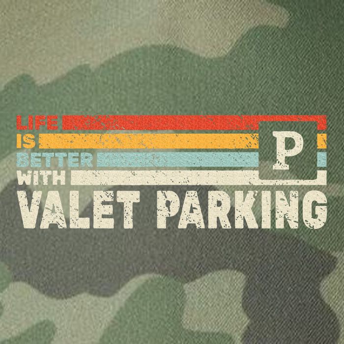 Life Is Better With Valet Parking Legacy Tie Dye Trucker Hat