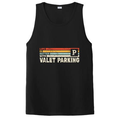 Life Is Better With Valet Parking PosiCharge Competitor Tank