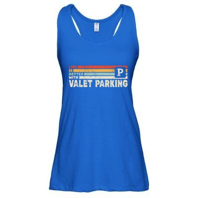 Life Is Better With Valet Parking Ladies Essential Flowy Tank