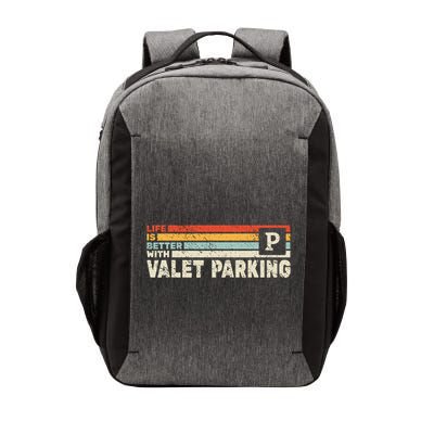Life Is Better With Valet Parking Vector Backpack