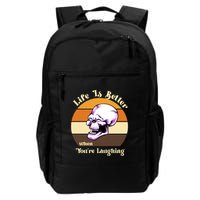 Life Is Better When Your Laughing Retro Skull Backpack