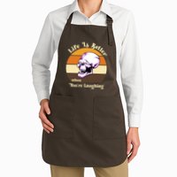 Life Is Better When Your Laughing Retro Skull Apron