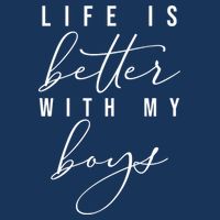 Life Is Better Cute Boy Parent Gift Cooling Performance Crew T-Shirt