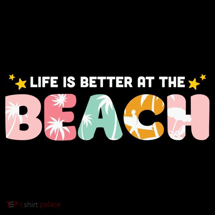 Life Is Better At The Beach Summer Tropical Flexfit Unipanel Trucker Cap