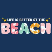 Life Is Better At The Beach Summer Tropical 16 in Basic Backpack