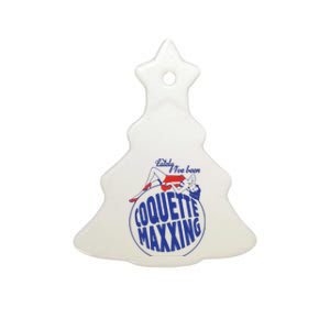 Lately I’Ve Been Coquette Maxxing Ceramic Tree Ornament