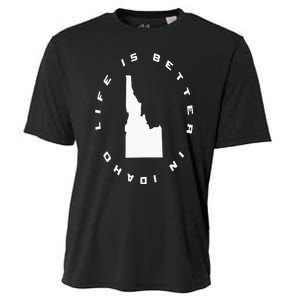 Life is Better in Idaho Cooling Performance Crew T-Shirt