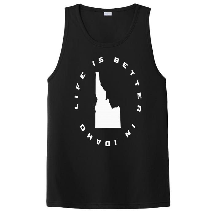 Life is Better in Idaho PosiCharge Competitor Tank