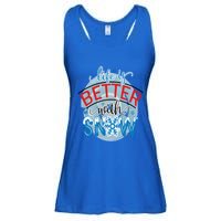 Life Is Better With Snow Gift Ladies Essential Flowy Tank