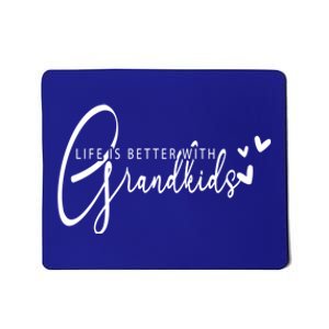 Life Is Better With Grand Grandma Grandmother Blessed Great Gift Mousepad