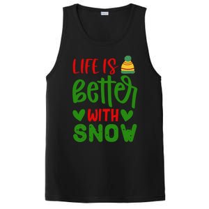 Life Is Better With Snow Gift PosiCharge Competitor Tank