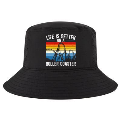 Life Is Better On A Roller Coaster Rollercoaster Cool Comfort Performance Bucket Hat