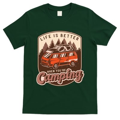 Life Is Better When You're Camping Vintage T-Shirt