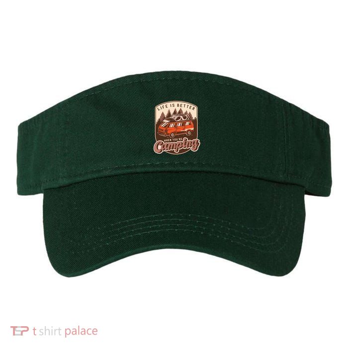 Life Is Better When You're Camping Vintage Visor