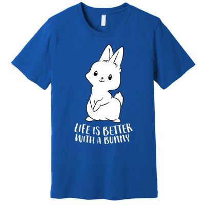 Life Is Better With A Bunny Cute Bunny Rabbit Lover Gift Premium T-Shirt