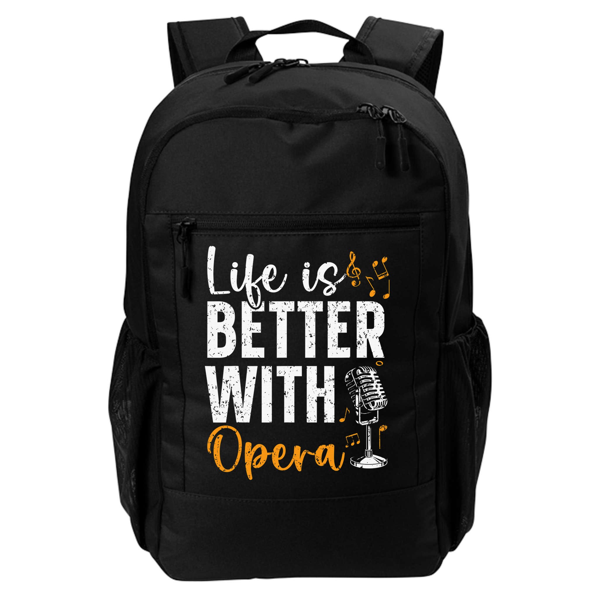 Life Is Better With Opera Music Voice Theater Opera Singer Backpack