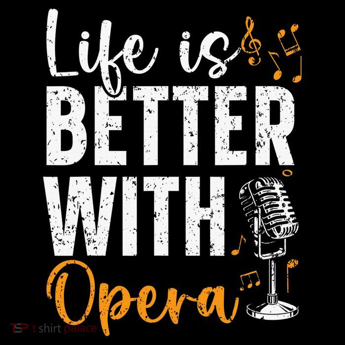 Life Is Better With Opera Music Voice Theater Opera Singer Flatbill Hat