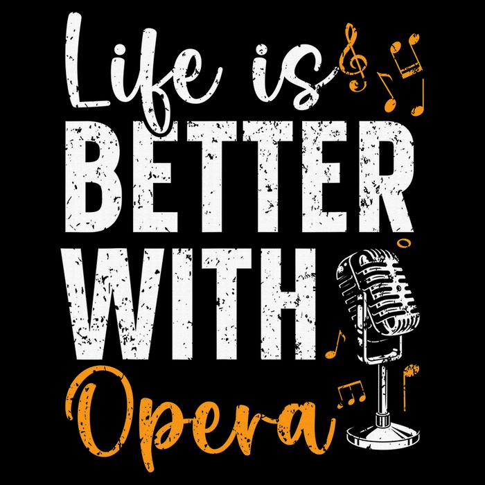 Life Is Better With Opera Music Voice Theater Opera Singer Wool Snapback Cap