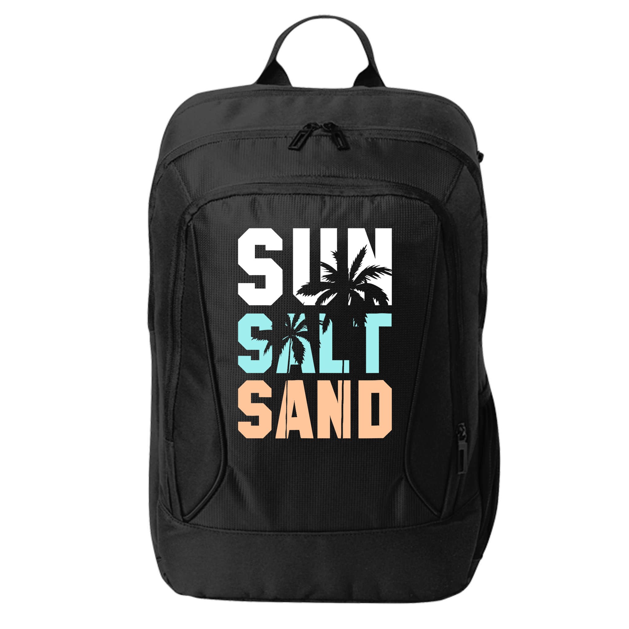 Life Is Better At The Beach Vacation Sun Salt Sand City Backpack