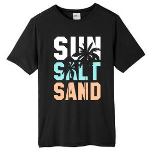 Life Is Better At The Beach Vacation Sun Salt Sand Tall Fusion ChromaSoft Performance T-Shirt