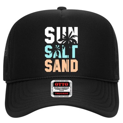 Life Is Better At The Beach Vacation Sun Salt Sand Trucker Hat