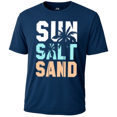 Life Is Better At The Beach Vacation Sun Salt Sand Performance Shirt
