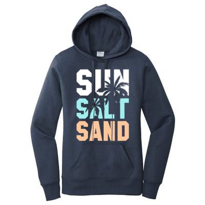 Life Is Better At The Beach Vacation Sun Salt Sand Women's Pullover Hoodie