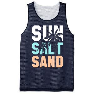 Life Is Better At The Beach Vacation Sun Salt Sand Mesh Reversible Basketball Jersey Tank